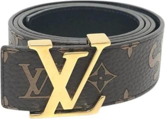 Louis Vuitton Pre-owned Mp016 Standard Belt - unisex - Louis Vuitton Vintage - Vintage Belts - Brown - ONE SIZE - Pre-owned