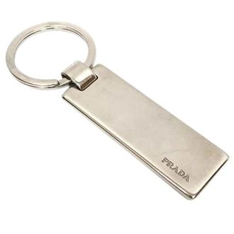 Prada Pre-owned Vintage Keyring - unisex - Prada Vintage - Vintage Accessories - Gray - ONE SIZE - Pre-owned