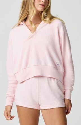 Florence By Mills Supersoft Crop Hoodie in Ballet Slipper at Nordstrom Rack, Size X-Large