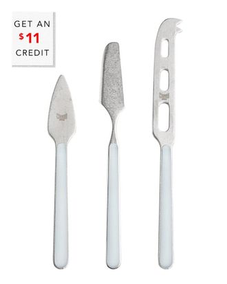 Mepra 3Pc Fantasia Cheese Knives With $11 Credit