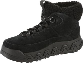 UGG Womens Terre Trail Cozy Lace Boot, Black, UK 10