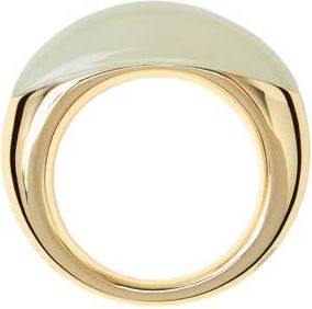 LI&Eacute; STUDIO The Beatrice Ring in Green Serpentine Gold at Nordstrom, Size 7.5