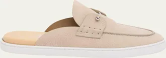 Christian Louboutin Mens Chanme Leather Slides