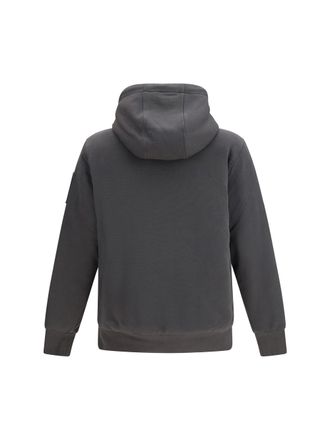 Moose Knuckles Hooded Sweatshirt Jacket - Gray