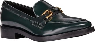 Geox Donna Brogue Leather Flat