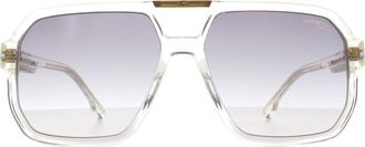 Carrera Aviator Mens Crystal Grey Gold Mirror Gradient VICTORY C 01/S - One Size