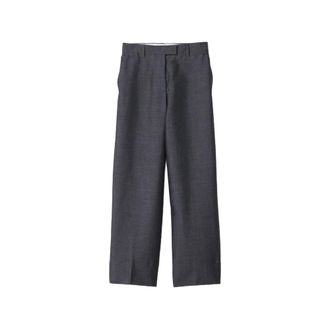Miu Miu Concealed-fastening Trousers