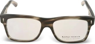 Kàdor Premium 5 rectangle-frame glasses - Grey