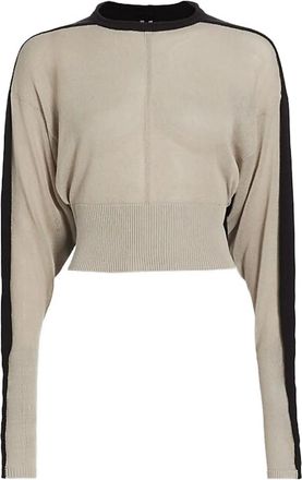 Rick Owens Maglione con inserti - Toni neutri