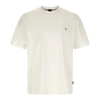 HUGO BOSS Tops, Heren, Wit, 3Xl, Katoen, C-Taut T-shirt