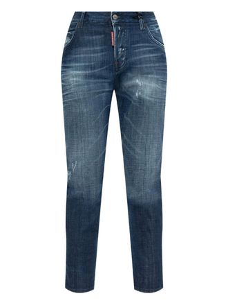 デニム・ジーパン Dsquared2 'Skater Bleached' Black Cotton Jeans Dsquared2 Skater Bleached Black Cotton Jeans from $437.00