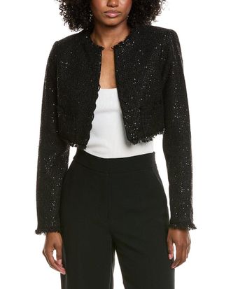Bardot Karoline Boucle Cropped Jacket