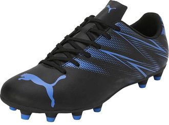Puma Men ATTACANTO FG/AG Soccer Shoe, PUMA Black-BLUEMAZING, 8 UK