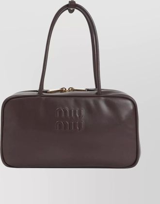 Miu Miu beau calf leather shoulder bag
