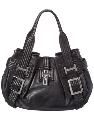 Roger Vivier Leather Hobo Bag