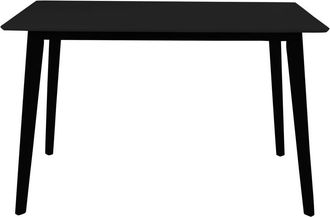 Meubles et Design Mesa de comedor para 4 personas de madera - Negro