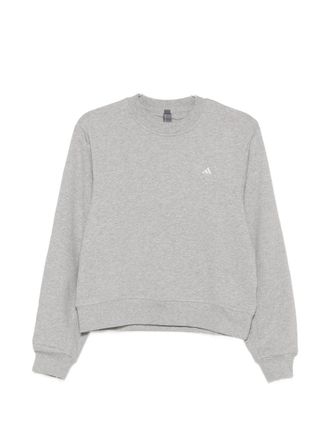adidas by Stella McCartney Felpa girocollo in cotone Adidas By Stella Mc Cartney