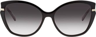 Longchamp Grey Gradient Cat Eye Ladies Sunglasses LO627S 001 57