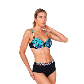 Teleno Dames Bikini met Beugel en Hoge Taille Onderbroek TEGB1425C