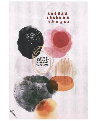 Empire Art Direct Colorful Harmony Ii Abstract Wrapped Canvas Wall Art