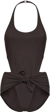 Alaia Mujer, Trajes de ba&ntilde;o, Marr&oacute;n, Talla: S