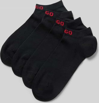 HUGO BOSS Socken aus Baumwoll-Mix im 4er-Pack in Black, Gr&ouml;&szlig;e 39-42
