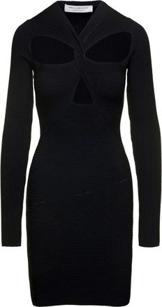 Philosophy di Lorenzo Serafini Zwarte Mini Jurk - Dames - Korte kleedjes - Zwart - XS - Kleedjes