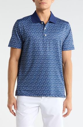 Brooks Brothers Golf Club Print Polo in Navy Multi at Nordstrom Rack, Size Xx-Large