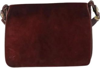 Cartier Pre-owned Cross Body Bags, female, Red, Size: ONE SIZE Pre-owned Leather Crossbody Bag