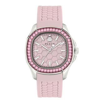 Philipp Plein Spectre Lady Crystal Horloge - Dames - Horloges - Roze - ONE Size - Accessoires
