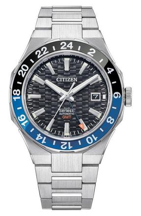 Citizen Series 8 880 GMT Automatic Bracelet Watch, 41mm in Silver-Tone at Nordstrom