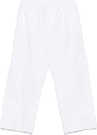 Carven Pantaloni in popeline - Bianco