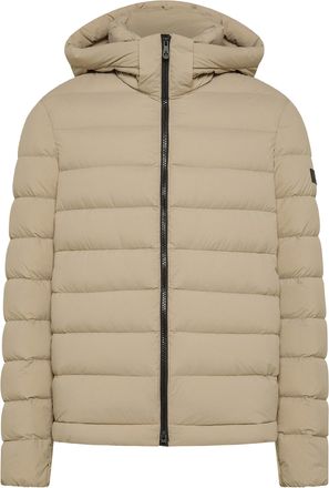 Peuterey Ultra-Light Quilted Hooded Nylon Down Jacket