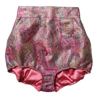 Dolce & Gabbana High Waist HotTrousers - female - Dolce & Gabbana - Short Shorts - Pink - S - Shorts