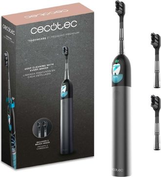Cecotec Cecotec Cepillo De Dientes El&eacute;ctrico S&oacute;nico Con Oscilaci&oacute;n 60&ordm; Y Pantalla Toothcare Eliteswing Premium. 3 Modos