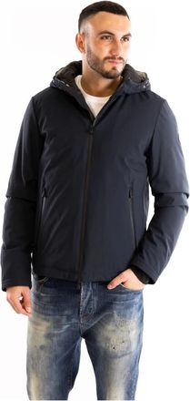 People of Shibuya Kita Jacket - Heren - Winterjassen - Blauw - L - Polyester - Jassen
