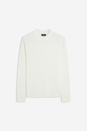 Cinque Strickpullover CINQUE CIGIANO, Herren, Gr. XL, weiss (wei&szlig;), Rippstrick, Obermaterial: 80% Viskose, 20% Polyamid, unifarben, regular fit h&uuml;ftlang, Run