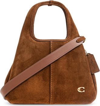 Coach Tassen, Dames, Bruin, ONE Size, Leer, Lana 23 Schoudertas