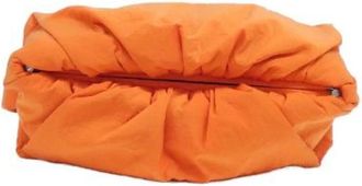 Bottega Veneta Pre-owned Nylon Heuptas - Dames - Vintage Heuptassen - Oranje - ONE Size - Nylon - Vintage