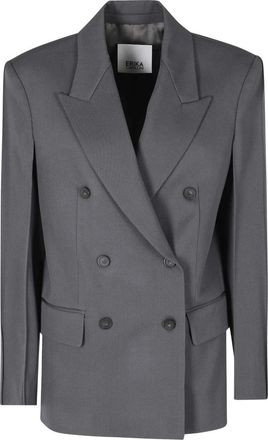Erika Cavallini Semi Couture Mujer, Chaquetas, Gris, Talla: M