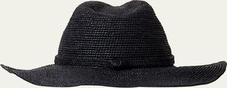 Janessa Leon&eacute; Sacha Raffia Fedora