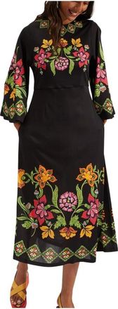 La DoubleJ Sorella Jurk - Dames - Casual kleedjes - Zwart - S - Kleedjes