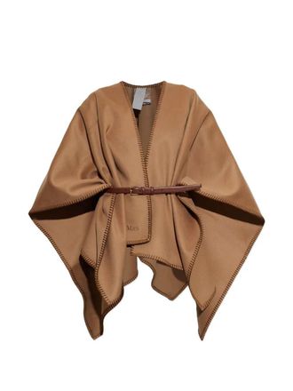 Max Mara poncho met riem
