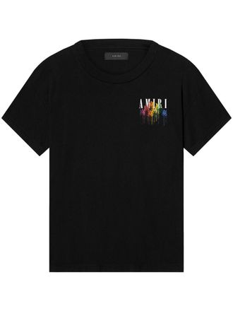 Amiri T-shirt van katoen-jersey - Zwart