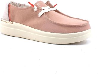 Hey Dude Wendy Rise - Dames - Veterschoenen - Roze - 41 EU - Leer - Schoenen