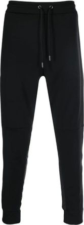 Costume National Broek met trekkoordsluiting - Heren - Sweatpants - Zwart - XL - Polyester - Broeken