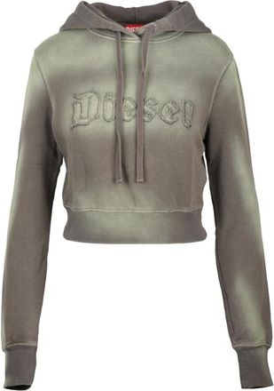 Diesel Donna, Felpe, Verde, M, new