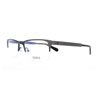 Guess Mens Gu 1892 Glasses In Grey/ Blue