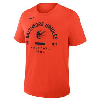 Nike Baltimore Orioles Authentic Collection Early Work Nike Mens Dri-FIT MLB T-Shirt in Orange | 034J89LOLE-HXK