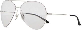 Gucci Silver Metal Sunglasses